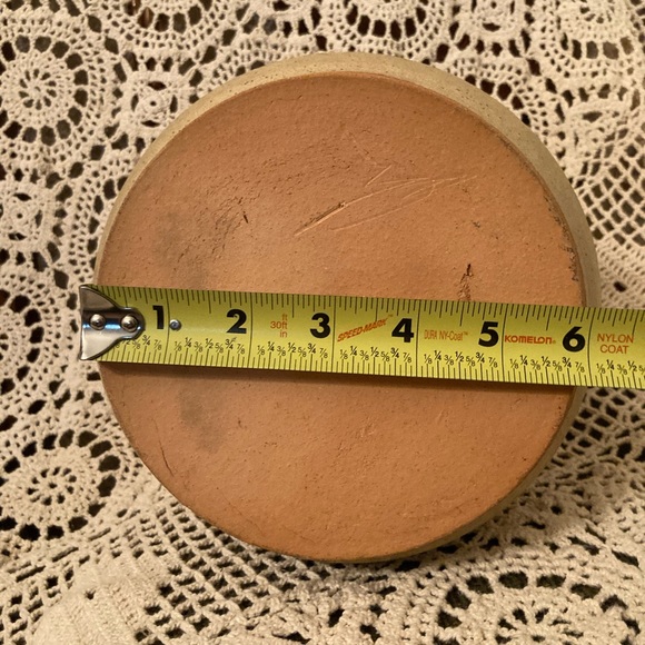 Pottery Popcorn Kernal Holder Container - Country Farmhouse - Picture 12 of 14